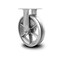 Service Caster 8 Inch V Groove Semi Steel Wheel Rigid Caster with Roller Bearing SCC-30R820-VGR - alternate 1
